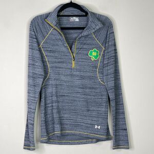 Under Armour Notre Dame Fighting Irish Half Zip Sweater Women's Size Small
